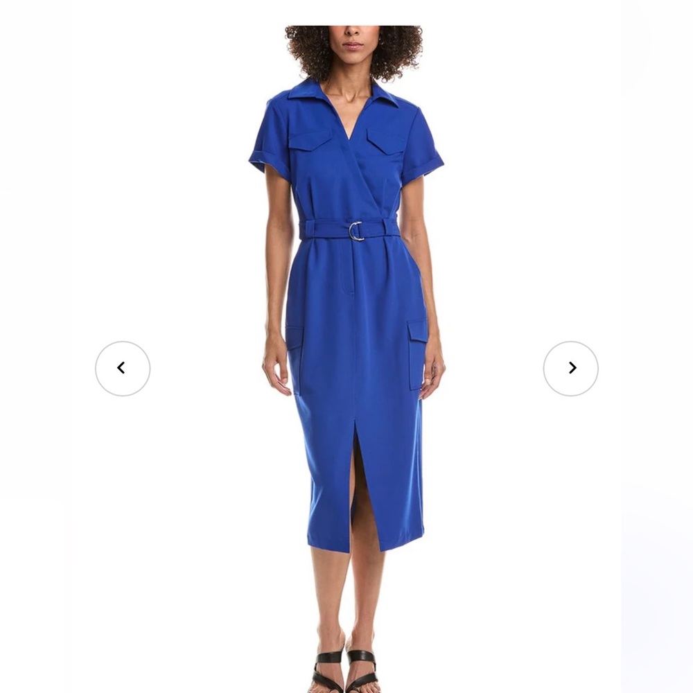 Derek Lam 10 Crosby Lucy Belted Utility Dress Size 4 NWT